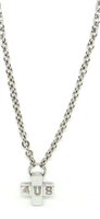 Collier 4US: Cesare Paciotti Homme in Acier 4UCL0085 - 4UCL0085